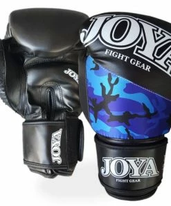 Joya KickBoxing Gloves Synthetic Leather Blue Camo