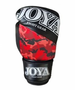 Joya KickBoxing Gloves Synthetic Leather Red Camo Brands