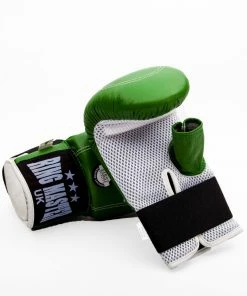 RingMaster Sports Genuine Leather Bag Mitts Green