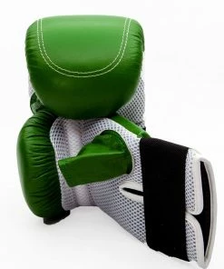 RingMaster Sports Genuine Leather Bag Mitts Green