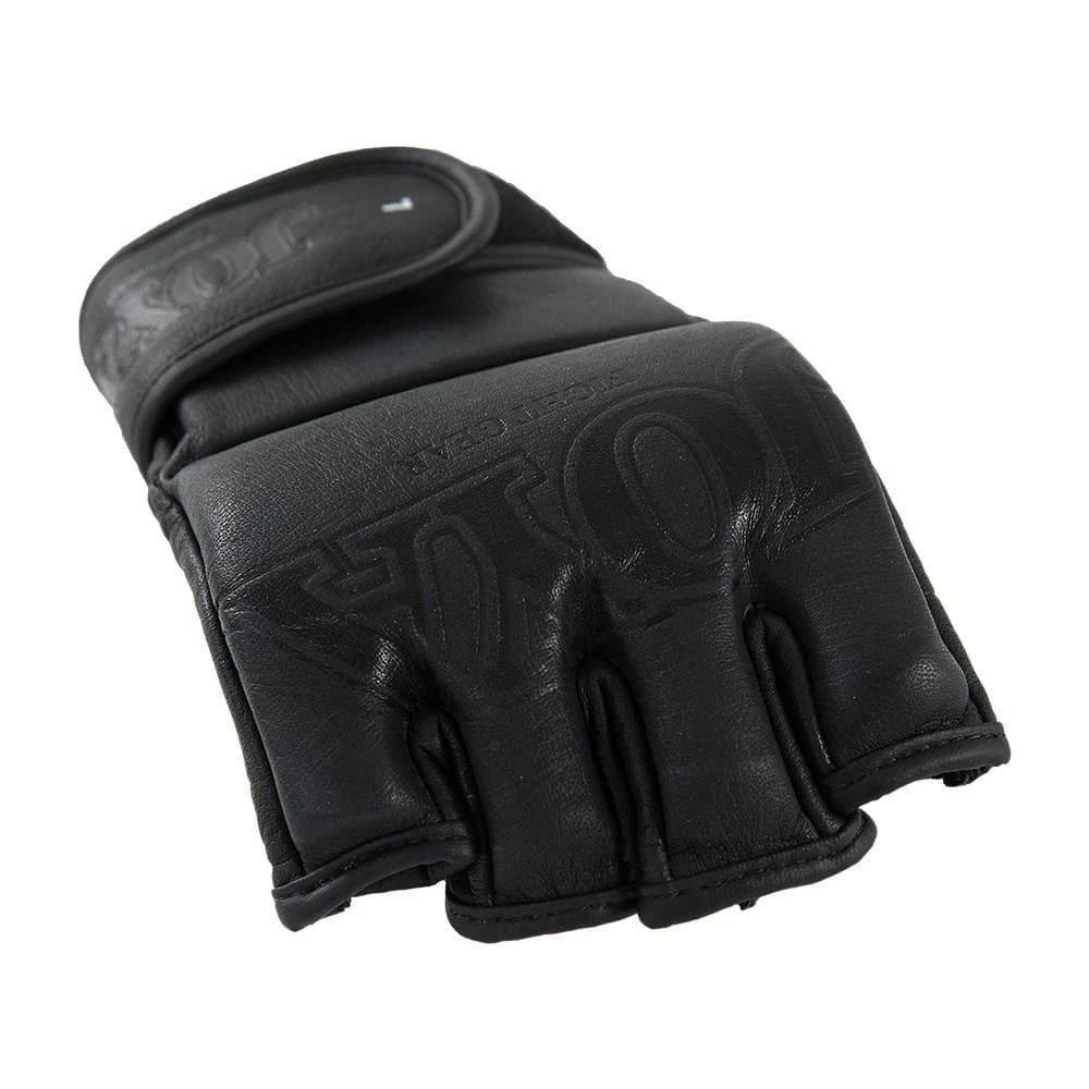 Joya Mma "Fight Fast" Leather Grip Black