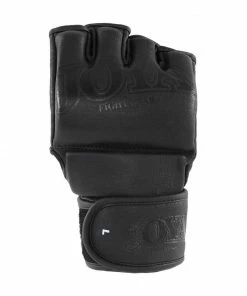 Joya Mma "Fight Fast" Leather Grip Black