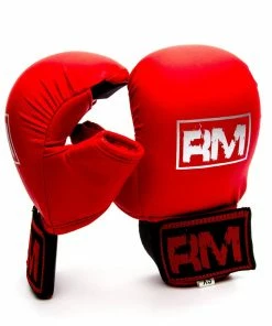 RingMaster Sports Kids Synthetic Karate Gloves Extra Small Red