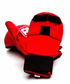 RingMaster Sports Kids Synthetic Karate Gloves Extra Small Red