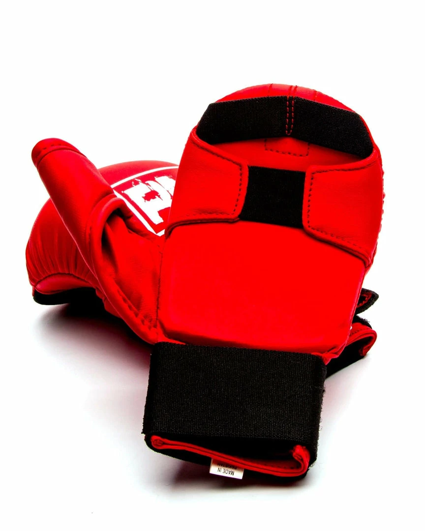 RingMaster Sports Kids Synthetic Karate Gloves Extra Small Red