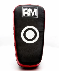 RingMaster Sports Arm Pads Synthetic Leather One Size Black And Red (Single Item) Kickboxing