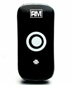 RingMaster Sports Arm Pads Genuine Leather One Size Black And Silver (Single Item)