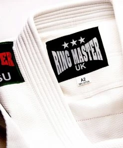 RingMaster Sports Brazilian Jiu-Jitsu Suit White MMA