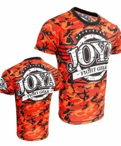 Joya Kids T-Shirt Camo Red Kickboxing