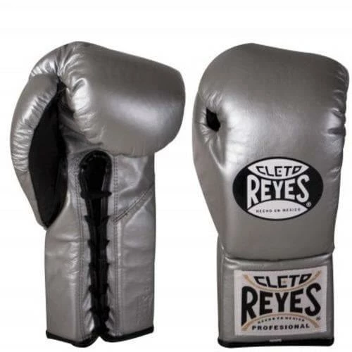 Boxing Cleto Reyes Professional Contest Gloves Grey Platinum