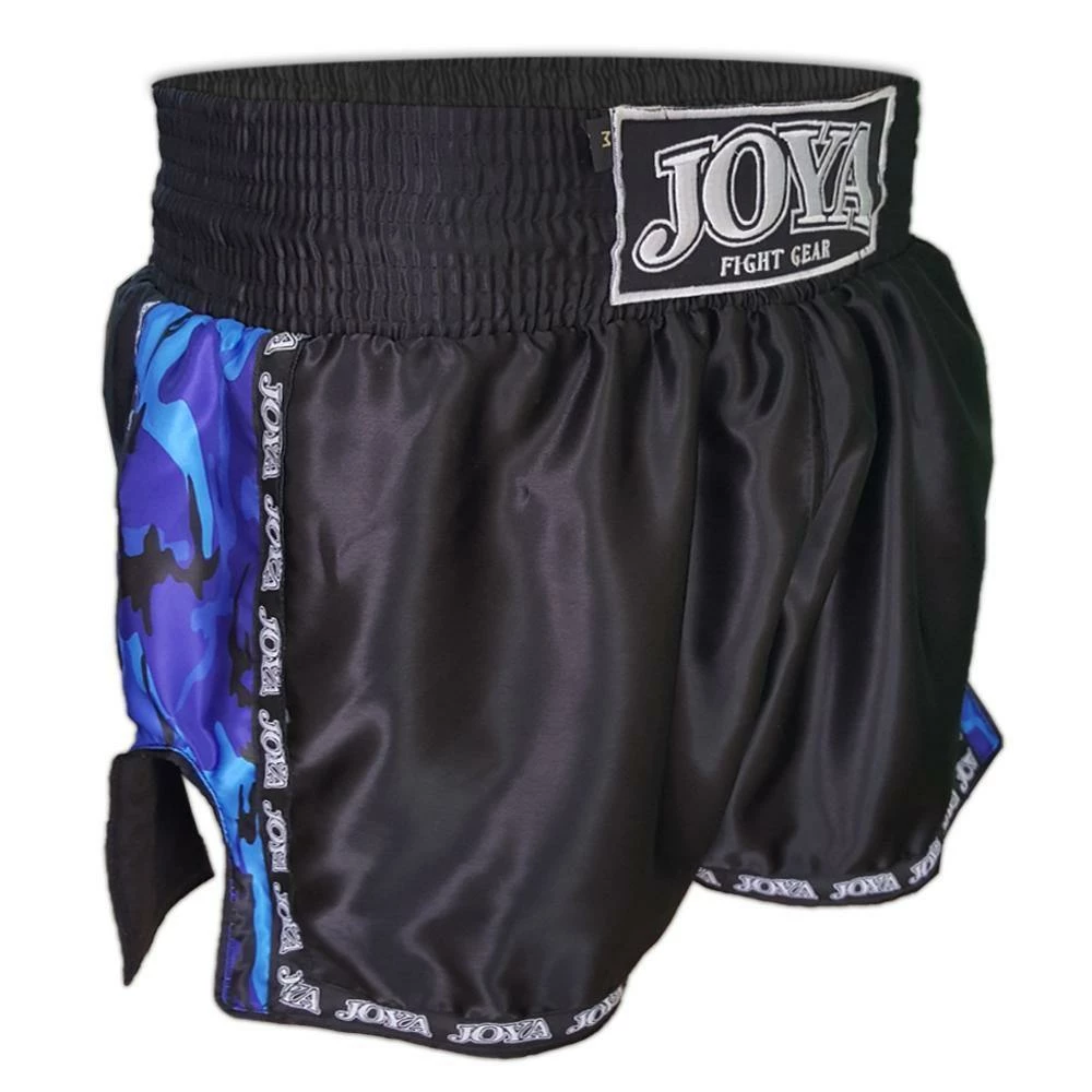 Joya Kickboxing Shorts Camo Blue