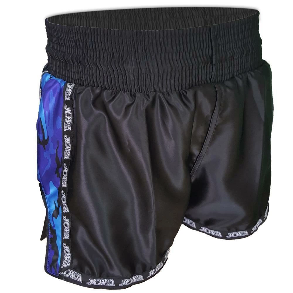 Joya Kickboxing Shorts Camo Blue