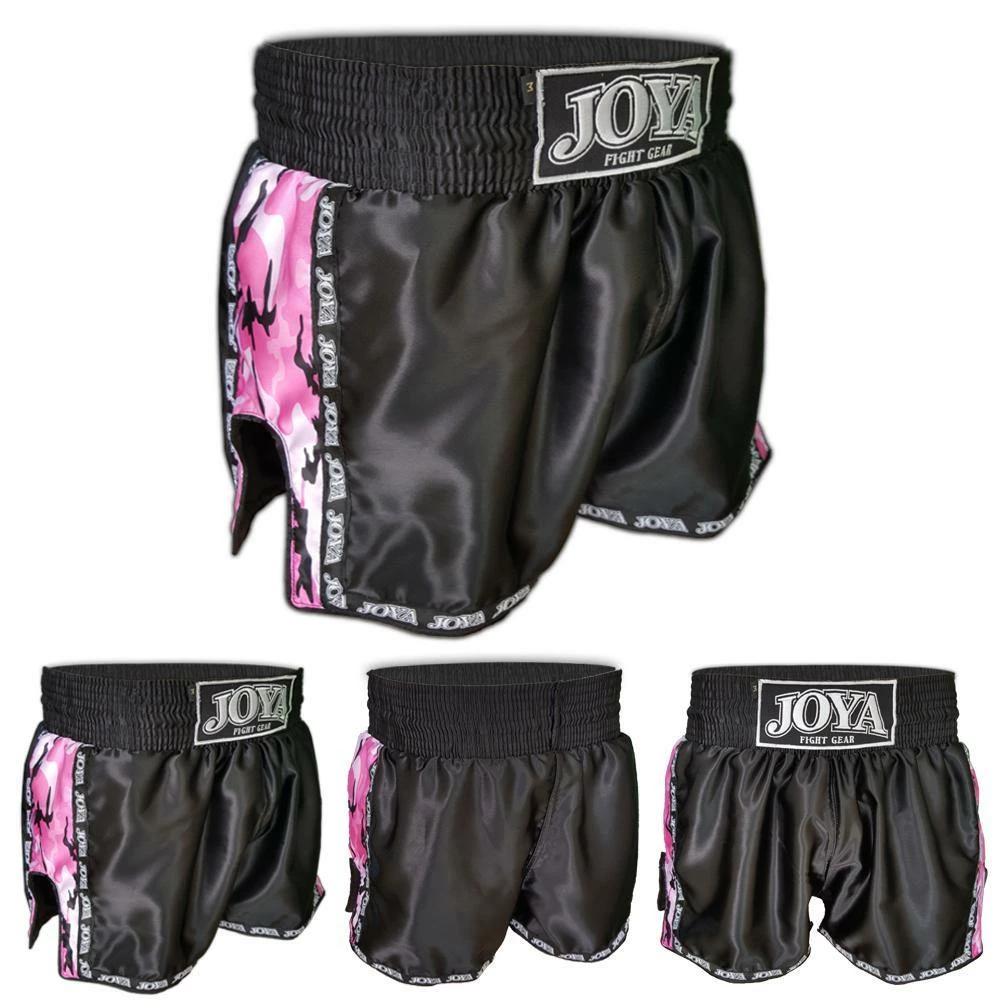 Joya Kickboxing Shorts Camo Pink