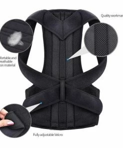 RingMaster Sports Back Waist Posture Corrector Adjustable Adult Correction Belt Waist Trainer