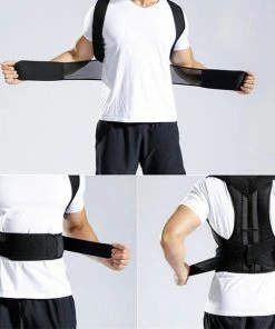 RingMaster Sports Back Waist Posture Corrector Adjustable Adult Correction Belt Waist Trainer