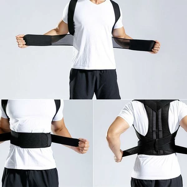 RingMaster Sports Back Waist Posture Corrector Adjustable Adult Correction Belt Waist Trainer