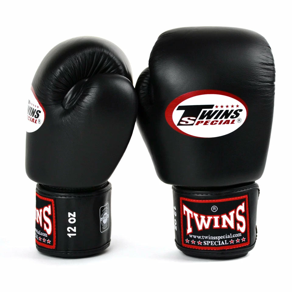 Brands BGVL3 Twins Navy Black Velcro Boxing Gloves