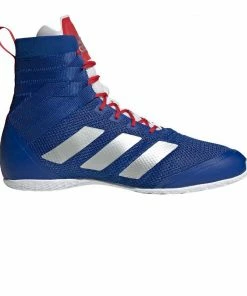 Adidas Speedex 18 Boxing Boot Blue And Red