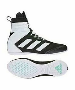 Adidas Speedex 18 Boxing Boot White And Black