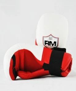RingMaster Sports Semi Contact Point Gloves Taekwondo Kickboxing Red