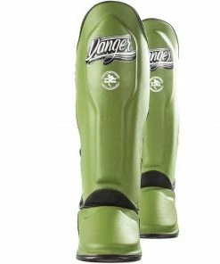 Danger Equipment Super Max Thai Shin Guard - Green