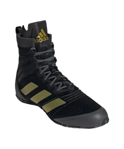 Adidas Speedex 18 Boxing Boot Black And Gold 2022