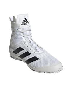 Adidas Speedex 18 Boxing Boot White Black And Grey 2022