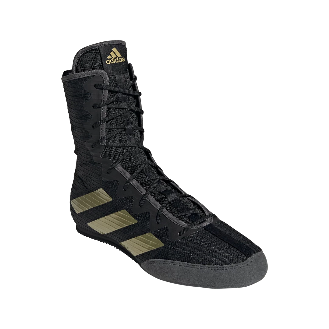 Adidas BOX HOG 4 Boxing Shoes Black