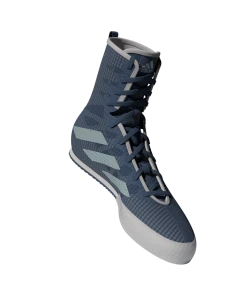Adidas BOX HOG 4 Boxing Shoes Blue Grey