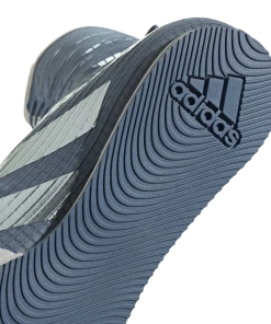 Adidas BOX HOG 4 Boxing Shoes Blue Grey