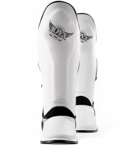 Joya Shin Guard White Leather