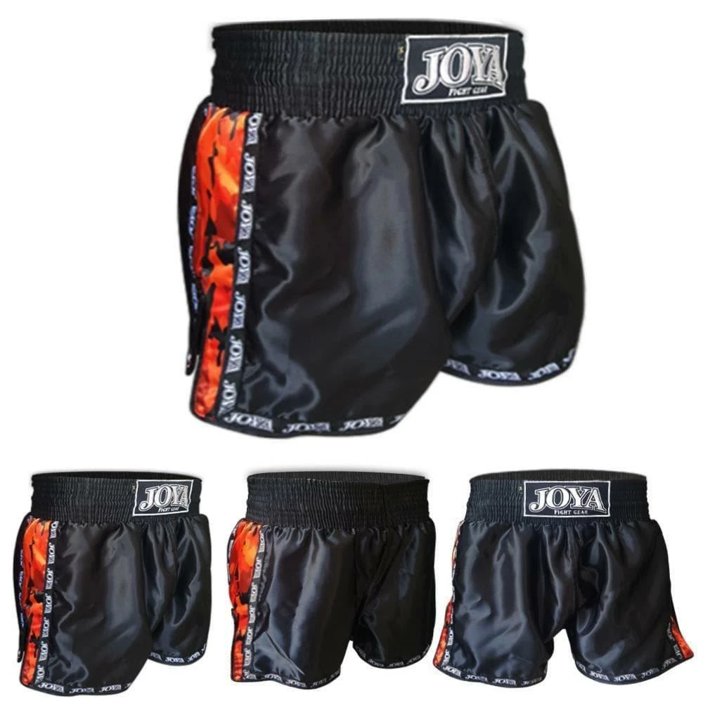 Joya Kickboxing Shorts Camo Red