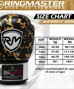 RingMaster Sports Boxing Gloves Superfit Series
