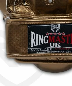 RingMaster Sports Ultralight Focus Pads Carbon Leather One Size Gold