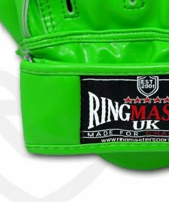RingMaster Sports Ultralight Focus Pads Carbon Leather One Size Green Training