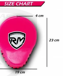 Training RingMaster Sports Ultralight Focus Pads Carbon Leather One Size Pink