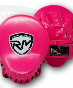 Training RingMaster Sports Ultralight Focus Pads Carbon Leather One Size Pink