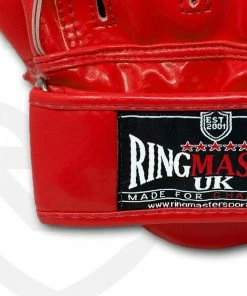 Training RingMaster Sports Ultralight Focus Pads Carbon Leather One Size Red