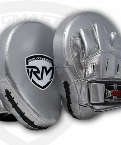 RingMaster Sports Ultralight Focus Pads Carbon Leather One Size Silver