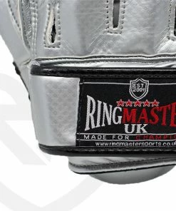 RingMaster Sports Ultralight Focus Pads Carbon Leather One Size Silver