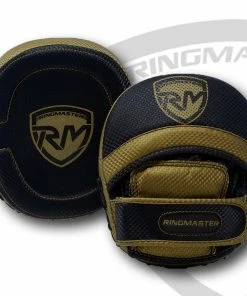 RingMaster Sports Cobra X2 Series Compact Focus Pads Black/Gold Training