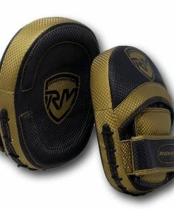 RingMaster Sports Cobra X2 Series Compact Focus Pads Black/Gold Training