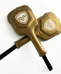 RingMaster Sports Boxing Paddles Carbon Leather