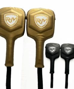 RingMaster Sports Boxing Paddles Carbon Leather