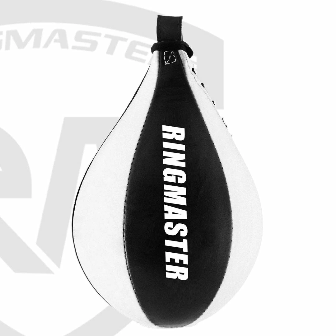 RingMaster Sports Speed Ball Synthetic Leather White/Black