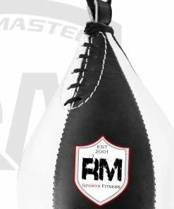 RingMaster Sports Speed Ball Synthetic Leather White/Black