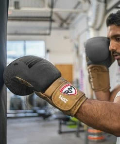 RingMaster Sports Boxing Gloves CarbonTech Leather Cobra Series