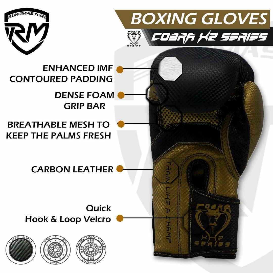 RingMaster Sports Cobra X2 Series Boxing Gloves
