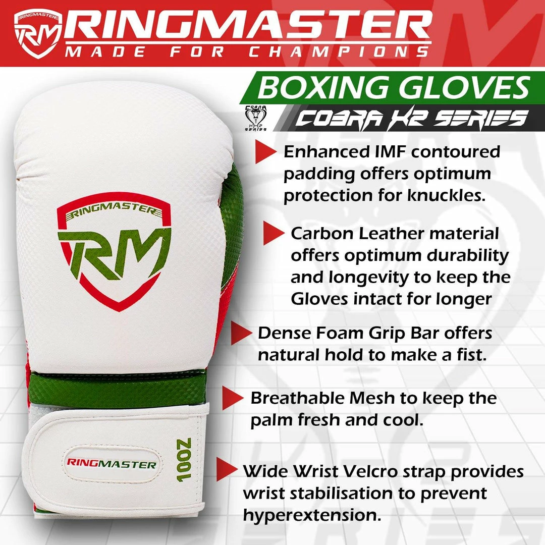 RingMaster Sports Cobra X2 Series Boxing Gloves