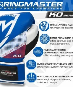 RingMaster Sports KO Series Pro Boxing Gloves